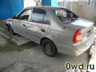 Битый автомобиль Hyundai Accent